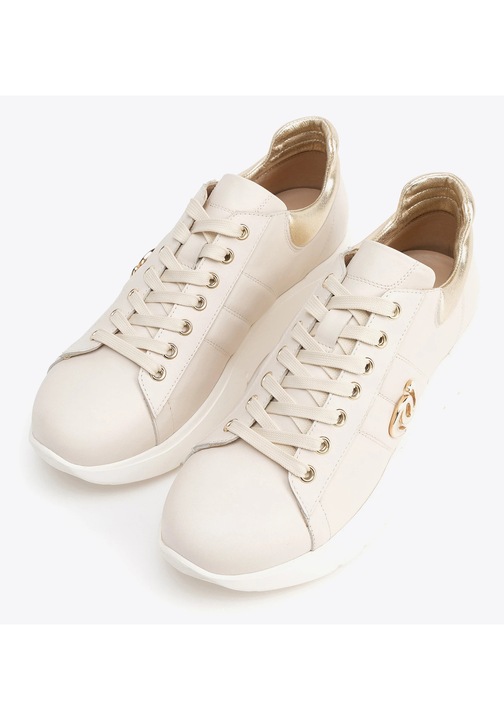 Tenisi dama Wittchen, piele naturala, talpa de cauciuc, bej