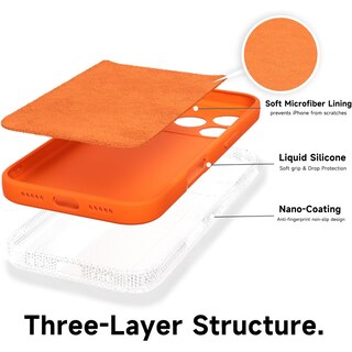 Custodia Slim Magnetica Per IPhone 17 Pro – TPU Soft Touch Effetto Pelle, Compatibile MagSafe, Colore Blu, Con Protezione Fotocamera