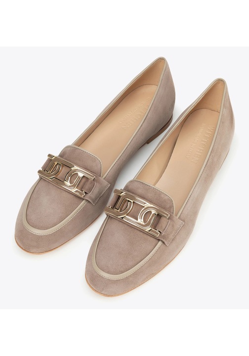 Мокасини за жени, Wittchen, естествена кожа, бежови