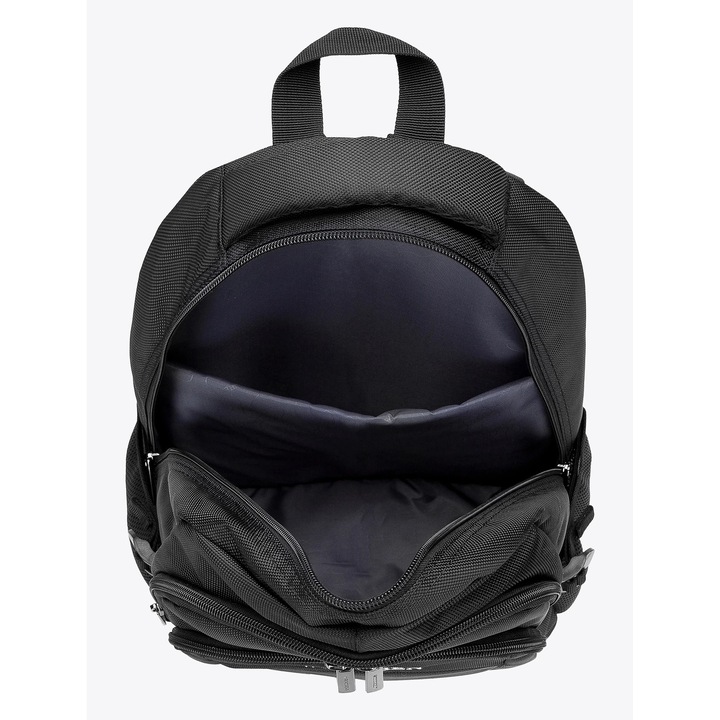 Rucsac laptop WITTCHEN pentru laptop 15,6", poliester, 44x30x14cm, negru, bagaj de mana