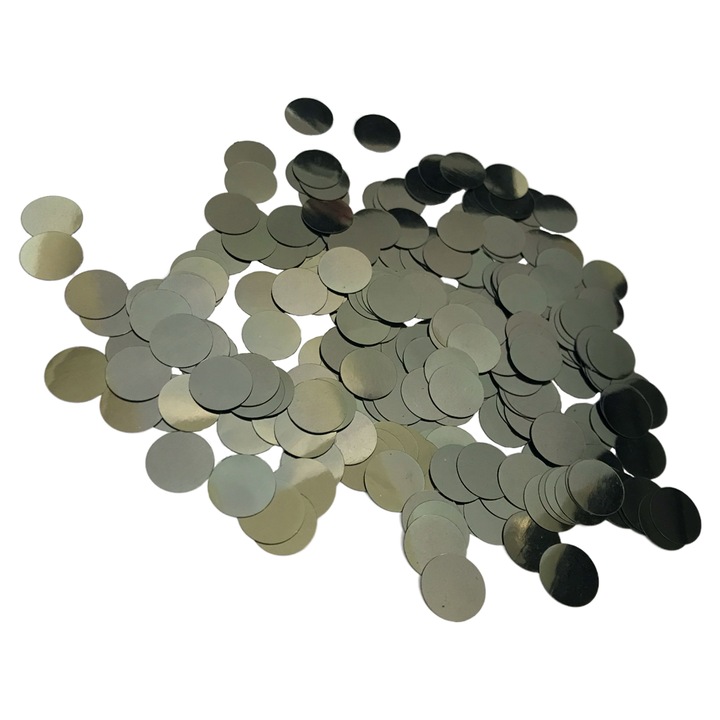 Grafit flitter készlet 2 cm, KAMEA, 100 darab