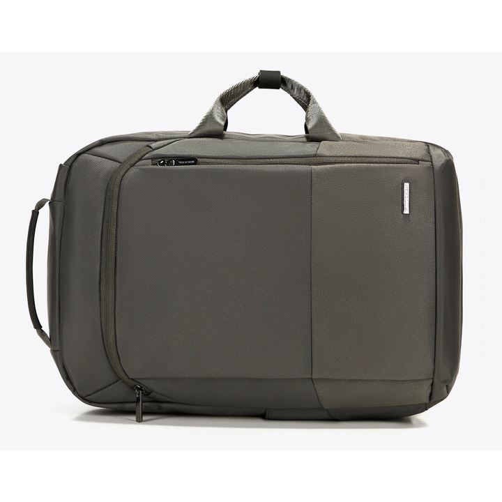 Rucsac WITTCHEN Free on Board, 2 in 1, compact, 42x29x13cm, pentru laptop 15,6", gri