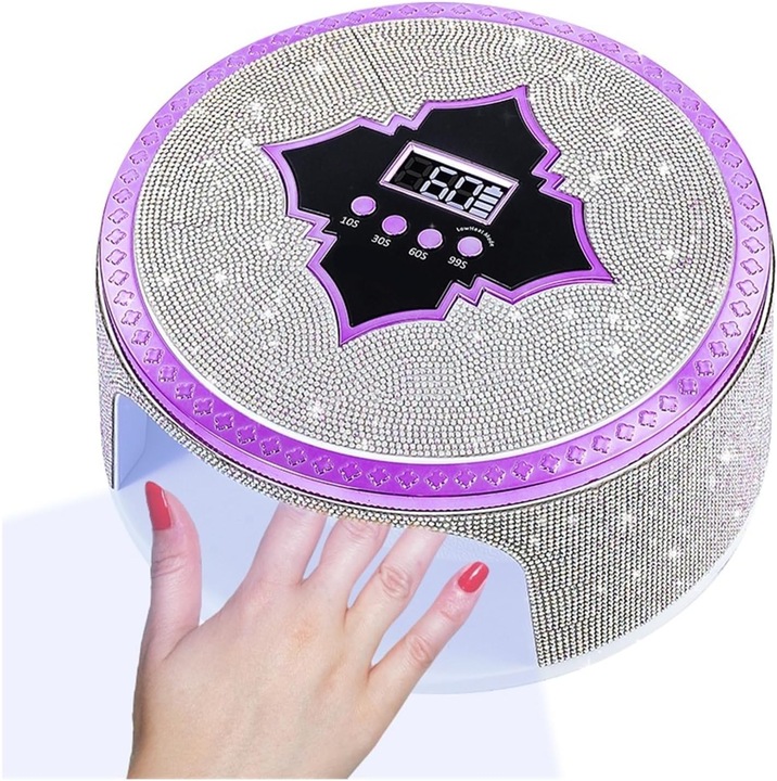 Lampa UV LED reincarcabila, 66 x LED, 4 temporizatoare, portabila