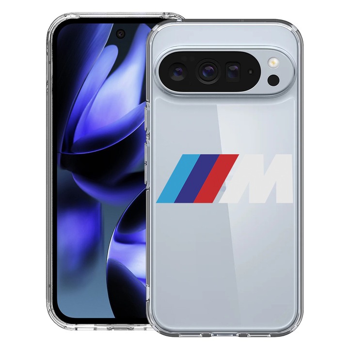 BestCase® Husa pentru Google Pixel 10 / Pixel 10 Pro cu Design BMW M Power, Clear Slim Silicon, Antisoc, 2042412 T 1752