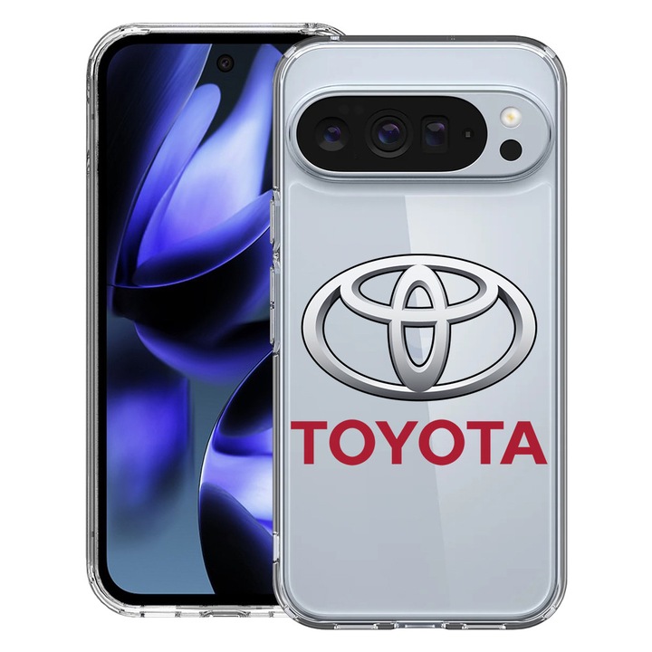 BestCase® Husa pentru Google Pixel 10 / Pixel 10 Pro cu Design Toyota, Clear Slim Silicon, Antisoc, 2042412 T 1723