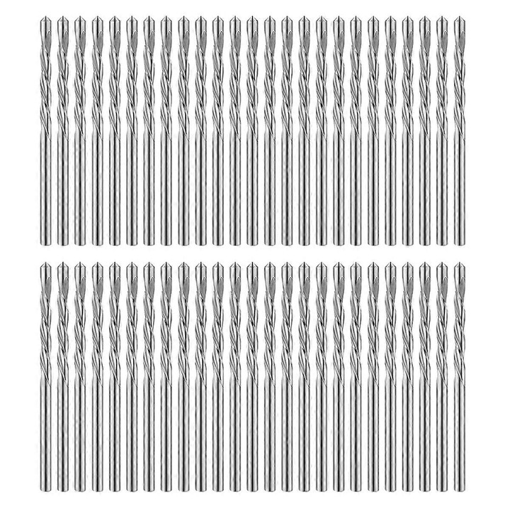 Set 50 bucati biti pentru gips-carton, otel, argintii, 1/8 inch diametru