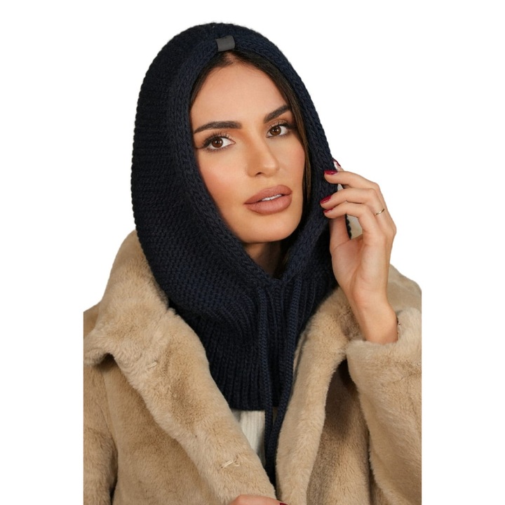 Gluga Kamea, acril, poliamida, albastru