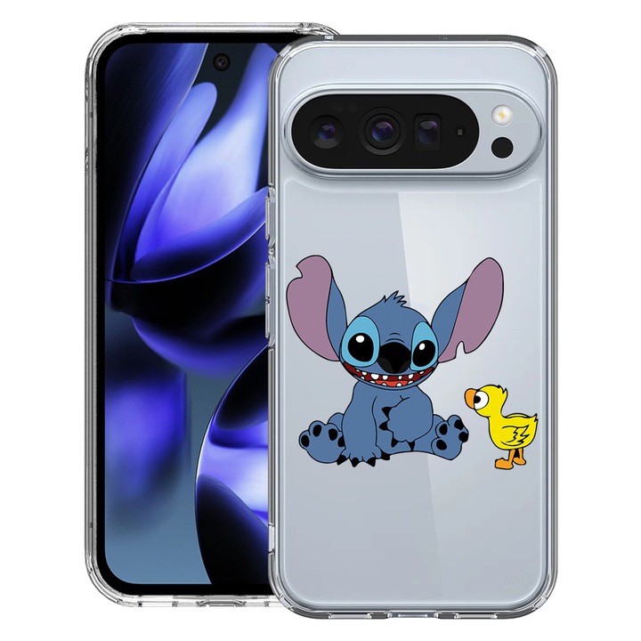 BestCase® Husa pentru Google Pixel 10 / Pixel 10 Pro cu Design Lilo, Clear Slim Silicon, Antisoc, 2042412 T 1617