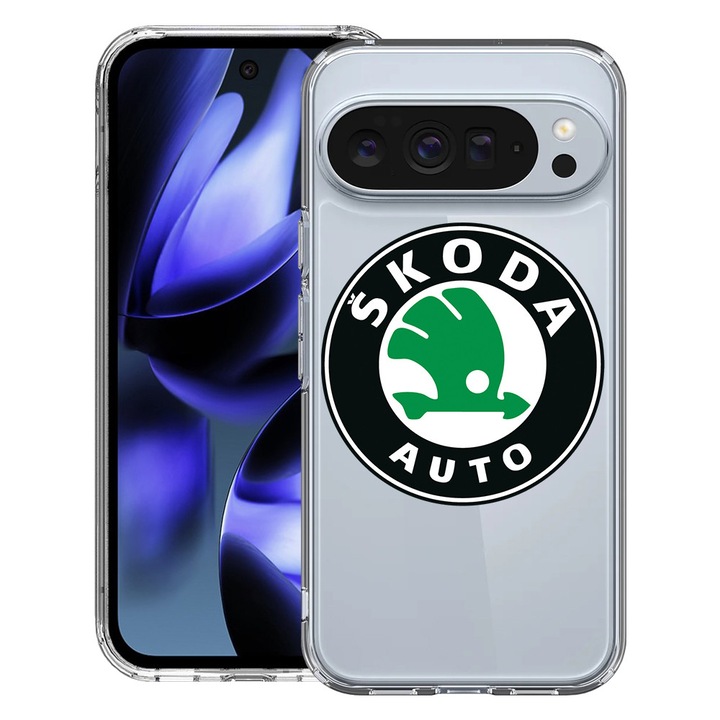 BestCase® Husa pentru Google Pixel 10 / Pixel 10 Pro cu Design Skoda Classic, Clear Slim Silicon, Antisoc, 2042412 T 1716
