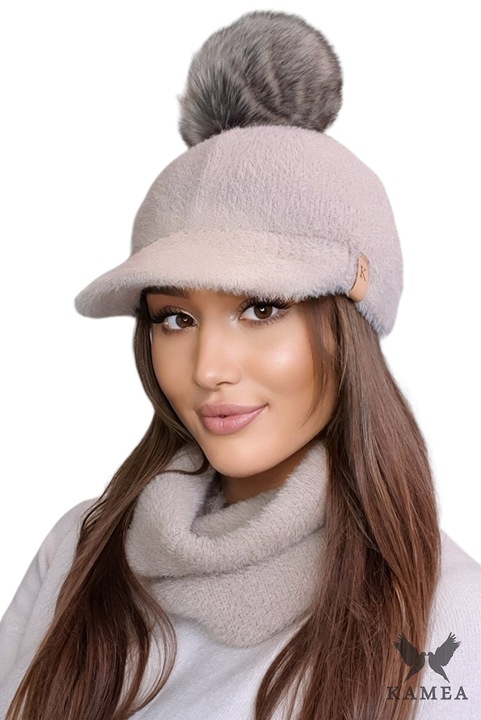 Női sapka KAMEA, 100% poliamid, őszi-téli szezon