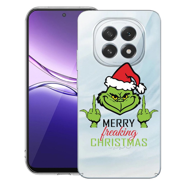 BestCase® Калъф за OPPO F29 Pro с дизайн Grinches - Merry Xmas, Прозрачен тънък силикон, Противоударен, 2052037 T 1603