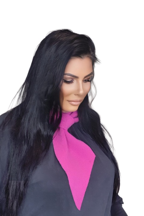 Дамски шал KAMEA, кашмир и мериносова вълна, магента