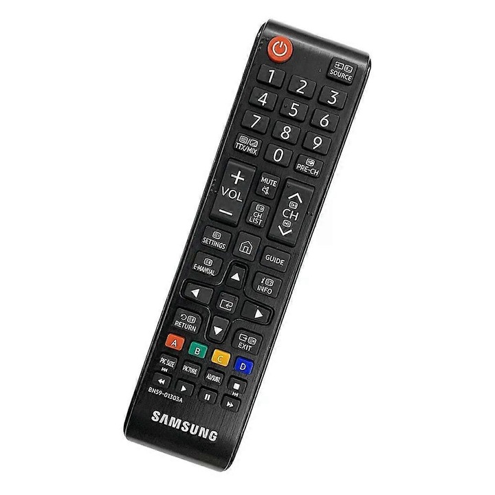 Telecomanda TV originala, pentru Samsung, 28x13.5x5cm, negru