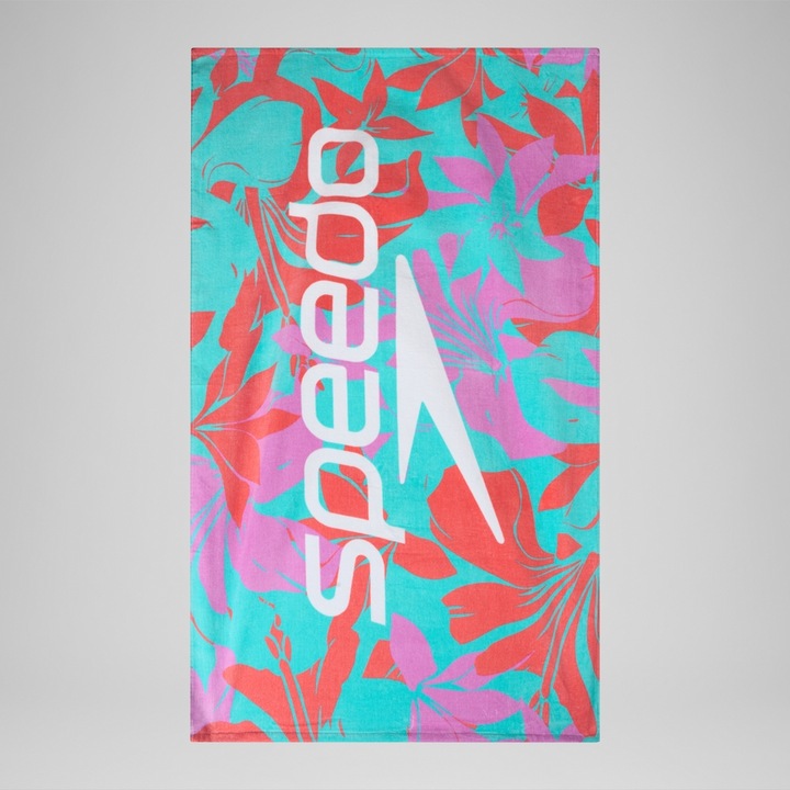 Унисекс кърпа за плуване Speedo, синьо/розово