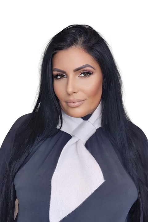 Шал KAMEA dama, зимен, светлобежов, мериносова вълна, 30x180cm