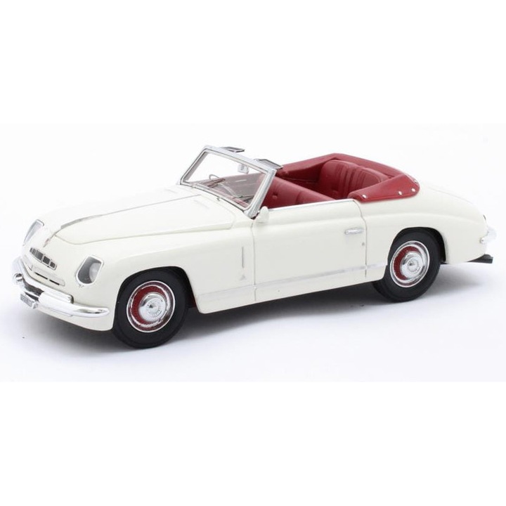 Kisautó Alfa Romeo 6C 2500 Ghia Cabriolet 1947, Matrix, fehér