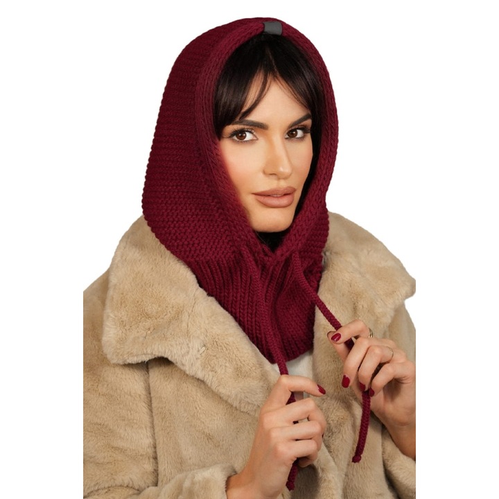 Глуга Камеа, вишнево, 85% акрил, 15% полиамид