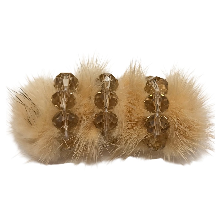 KAMEA ruhadísz, gyöngyös, bézs