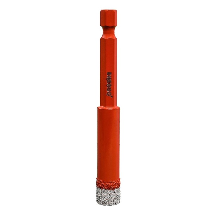 Carota diamantata HEXDRILL, D-10mm, L-40mm, 1/4"