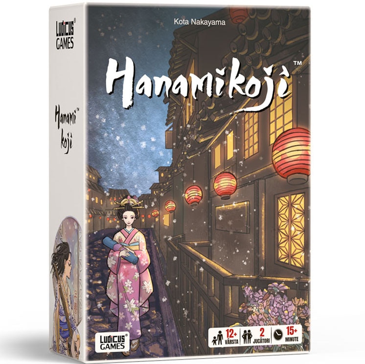 Joc Hanamikoji - Intra in jocul Gheiselor, editia 2025