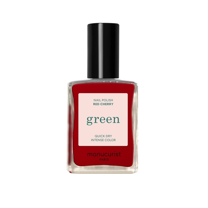 Oja Manucurist Paris, Red Cherry, 80% ingrediente vegetale, 9-free, 15ml