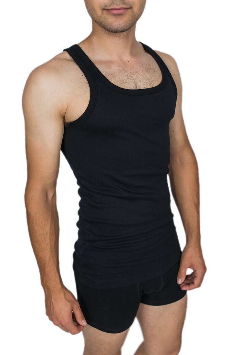 Maiou clasic pentru barbati, Negru