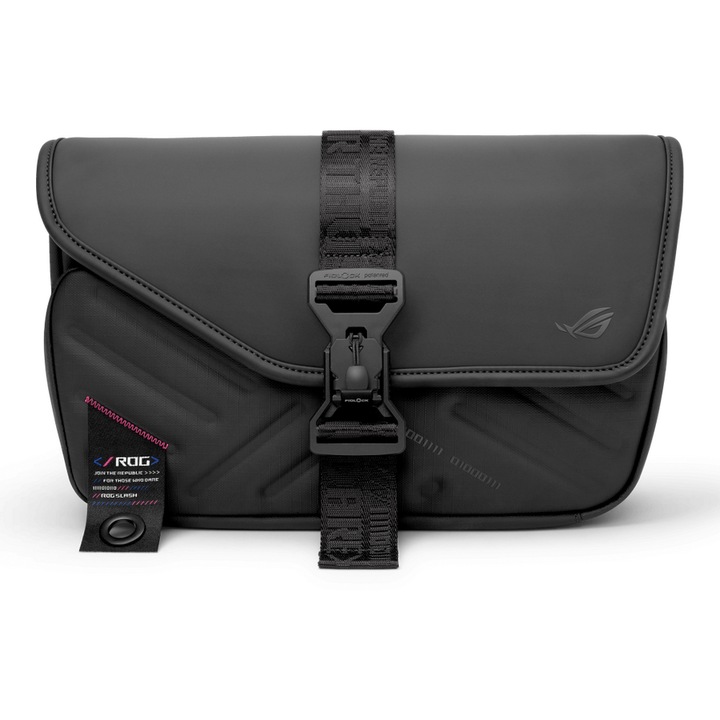 Geanta laptop Asus ROG SLASH SLING BAG 4.0, neagra