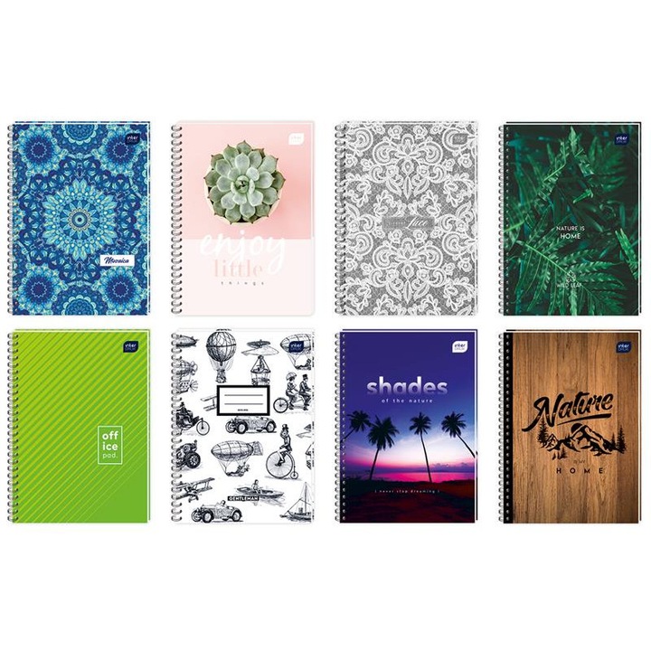 A4 füzet, INTERDRUK, 50 lap, kockás, perforált