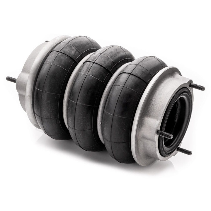 Sistem de suspensie, POLBERIS, silentios 6''x2, 180mm latime, 190mm inaltime, material: otel, cauciuc