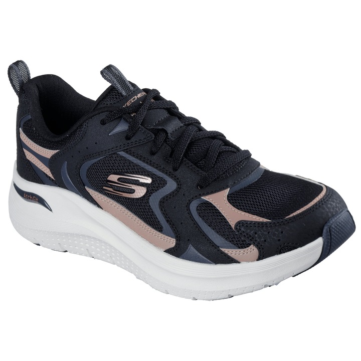 Pantofi dama sport ARCH FIT 2.0 VINTAGE LUXE 150332 BKRG, Negru