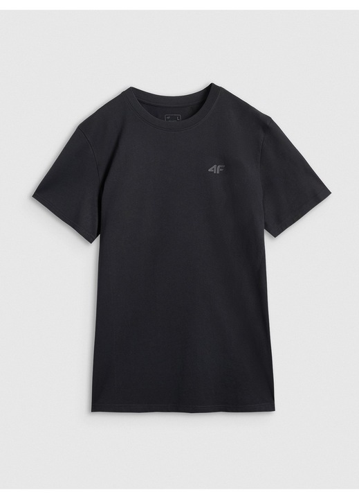 Ferfi Fekete Polo 100% Pamut 4F Regular, Fekete, S