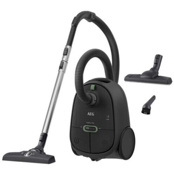 Прахосмукачка с торба AEG 6000, черна, 550W, 1.5л