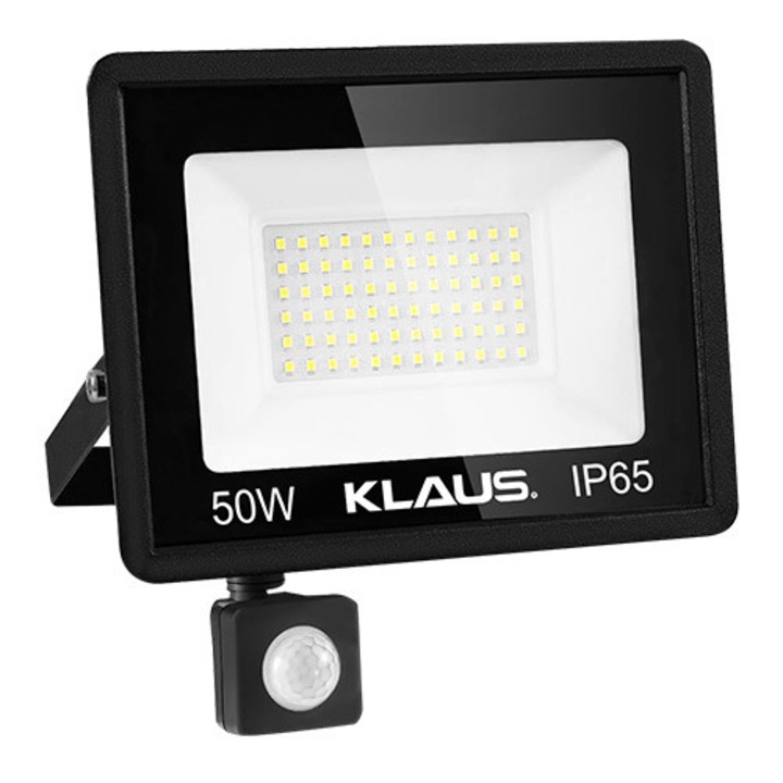 Proiector cu led si senzor slim 50w - Klaus
