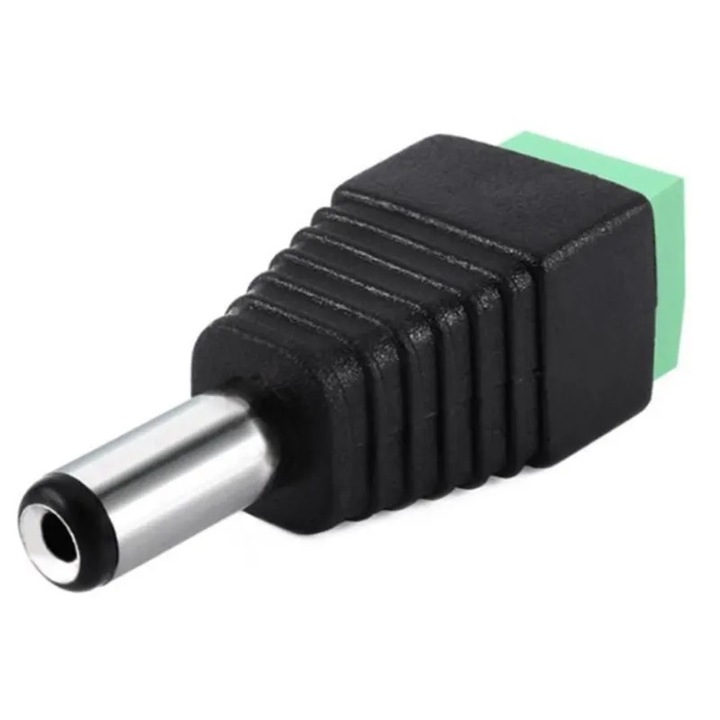 Tápcsatlakozó készlet 10 db, 10A, DC-04M