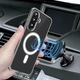 Husa magnetica transparenta din cristal pentru Samsung Galaxy A17, 5G, rezistenta la socuri