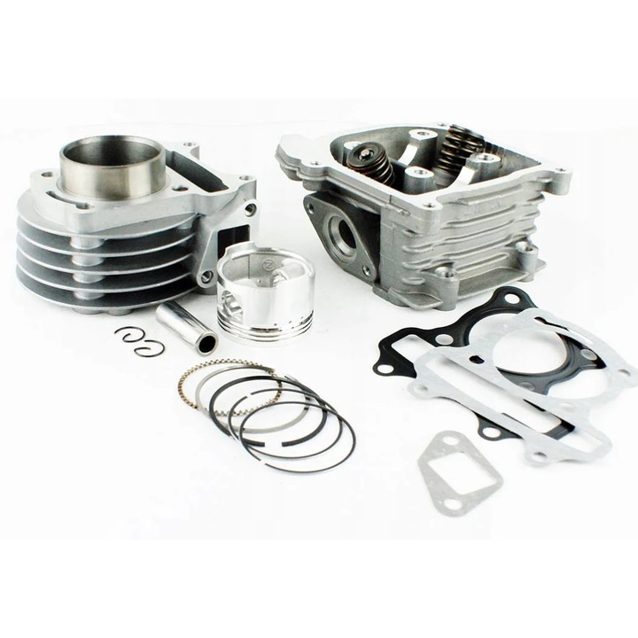 Set Motor Complet (Cilindru si Chiulasa) scuter GY6 80cc, 4 timpi