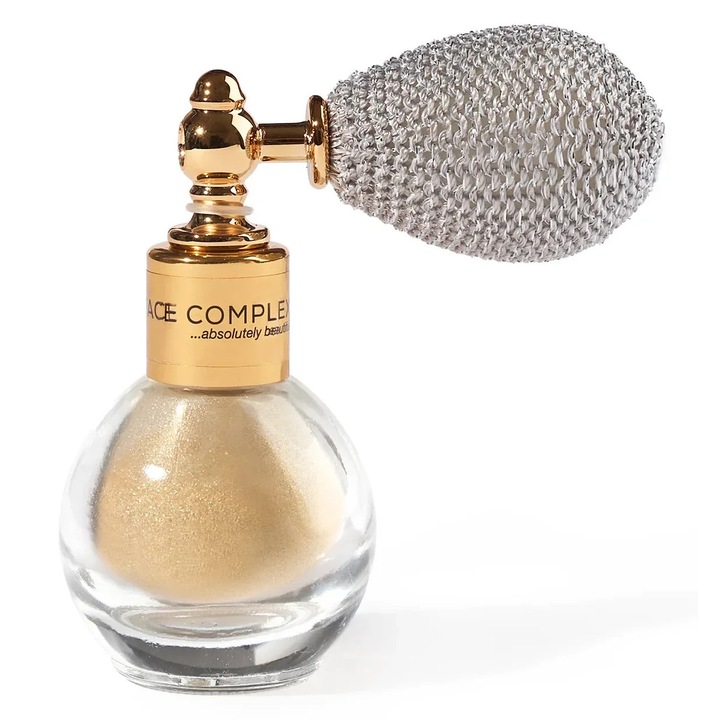 Iluminator Corp Diamond Puff Glitter 01, Face Complex, Ecru, 100g