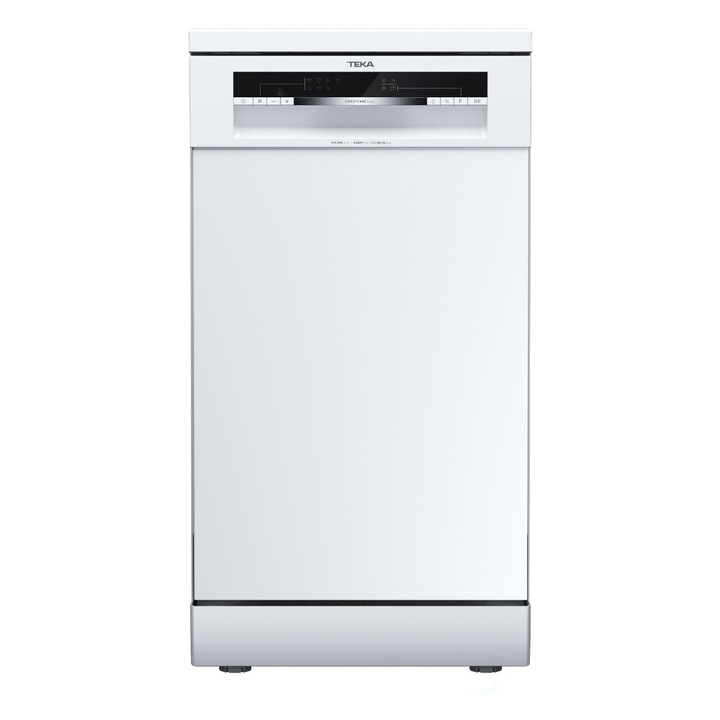 Masina de spalat vase TEKA DFS 44750 WH, independenta, 10 seturi, 7 programe, 45 cm, alba