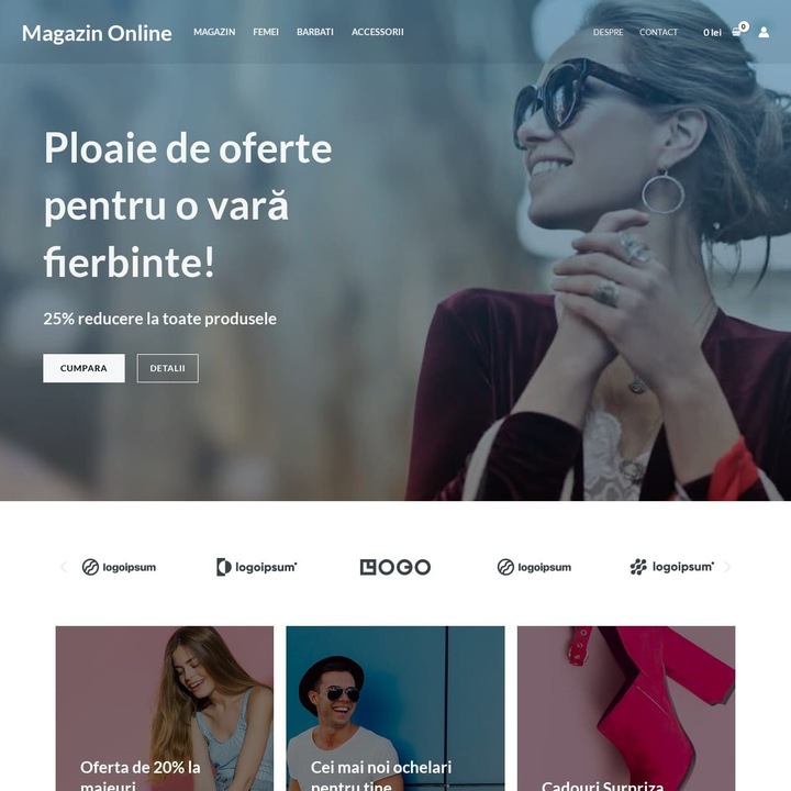 Magazin Online Preconfigurat – Gata de instalat
