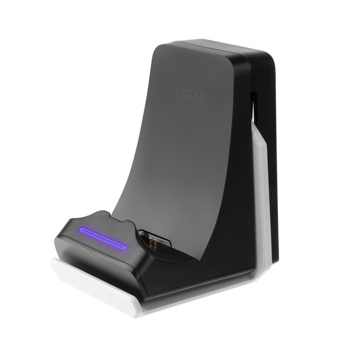 Suport căști Danex B49, vertical, alimentare controller, culoare deep dark