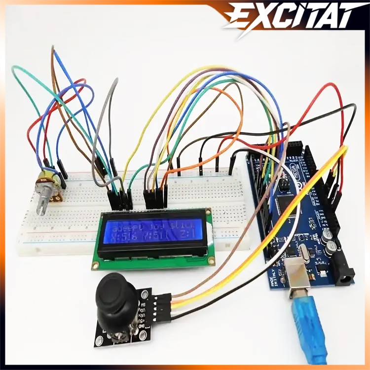 Комплект за напълно начинаещи Arduino MEGA2560, Excitat®, над 180 ...