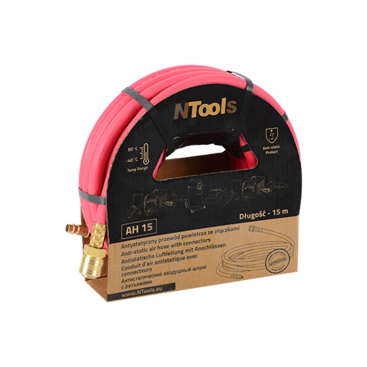 Furtun de aer, lungime 15 m, NTools