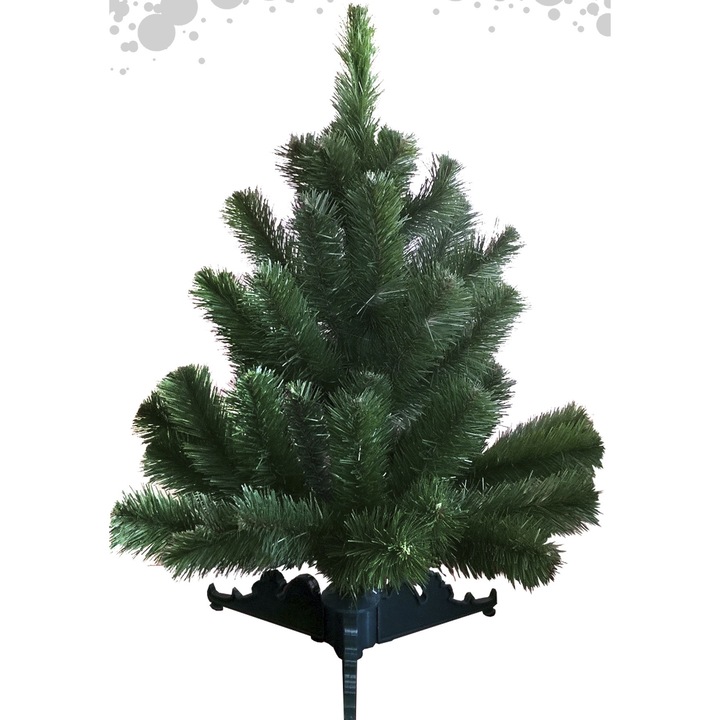 Brad artificial, din PVC, 85 cm, suport PVC CT-0085