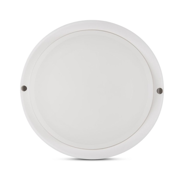 Aplica LED rotundă 18W, 4000K, alb, 175x52mm