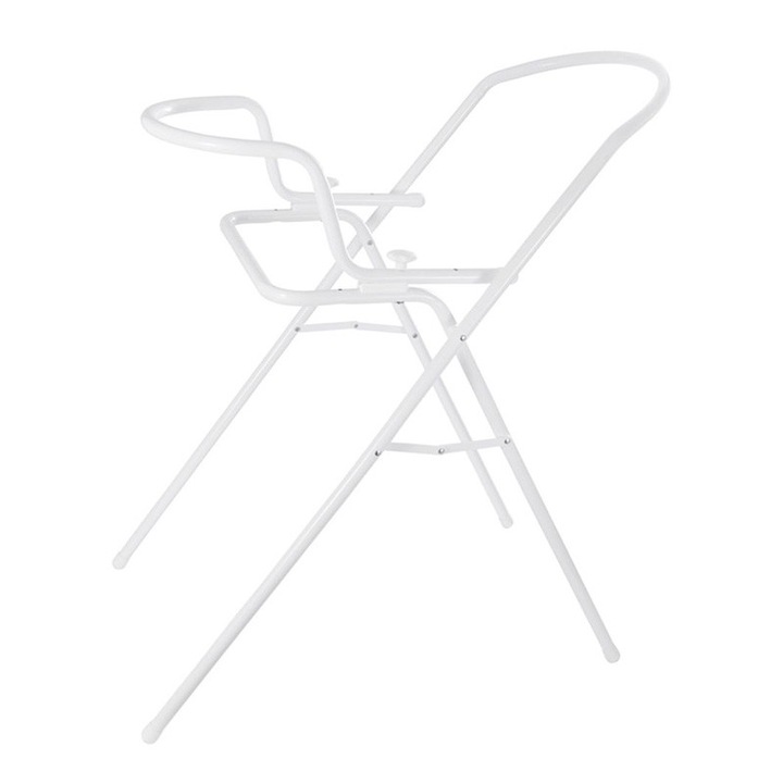 Универсална стойка за вана keeeper, бял метал, 84x100 см