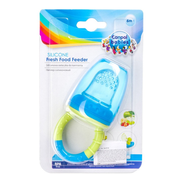 Силиконова мрежа за хранене, Canpol babies, пластмаса, за плодове и зеленчуци