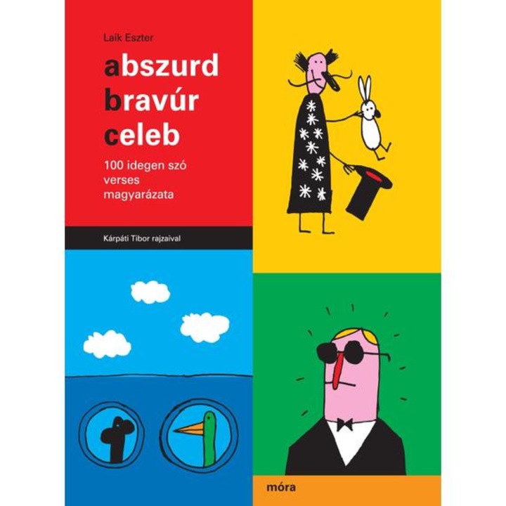 Abszurd, bravúr, celeb - 100 idegen szó verses magyarázata - Laik Eszter