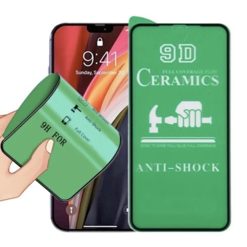 Folie de protectie ceramic glass pentru Apple 16 Pro / 17 / 17 Pro