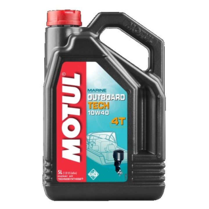 Ulei motor barci Motul Outboard Tech 4T 10w40 5L