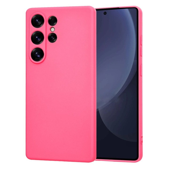 Husa pentru Samsung Galaxy S25 Ultra - Techsuit SoftFlex - Hot Pink